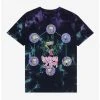 Best reviews of 🛒 Invader Zim GIR Evil Flame Dark Tie-Dye Boyfriend Fit 👧 Girls T-Shirt 🧨