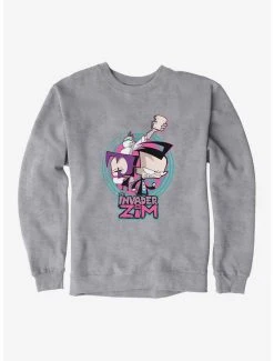 New ⭐ Invader Zim Gaz, Dib & Professor Membrane Sweatshirt ❤️ -INVADER ZIM Sales 20155801 hi