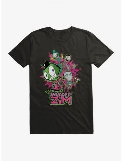 Budget ⭐ Invader Zim GIR & Roboparents T-Shirt ❤️ -INVADER ZIM Sales 20155879 hi