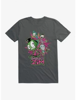 Budget ⭐ Invader Zim GIR & Roboparents T-Shirt ❤️ -INVADER ZIM Sales 20155888 hi
