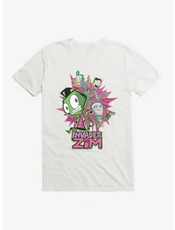 Budget ⭐ Invader Zim GIR & Roboparents T-Shirt ❤️ -INVADER ZIM Sales 20155951 hi