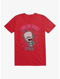 Best Sale 🛒 Invader Zim I Was The Turkey T-Shirt ⭐ -INVADER ZIM Sales 20155996 hi