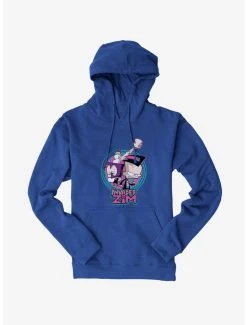 Hot Sale 🧨 Invader Zim Gaz, Dib & Professor Membrane Hoodie 🤩 -INVADER ZIM Sales 20156572 hi