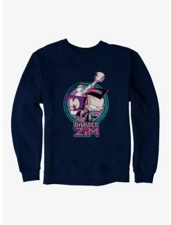 New ⭐ Invader Zim Gaz, Dib & Professor Membrane Sweatshirt ❤️ -INVADER ZIM Sales 20156608 hi
