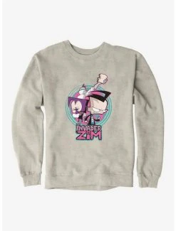 New ⭐ Invader Zim Gaz, Dib & Professor Membrane Sweatshirt ❤️ -INVADER ZIM Sales 20156616 hi