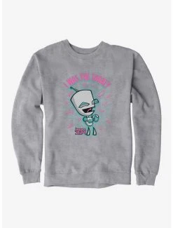 New 😉 Invader Zim I Was The Turkey Sweatshirt 🔥 -INVADER ZIM Sales 20156688 hi