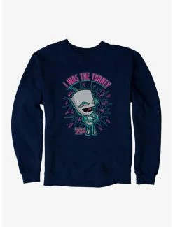 New 😉 Invader Zim I Was The Turkey Sweatshirt 🔥 -INVADER ZIM Sales 20156695 hi