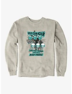 New 🌟 Invader Zim Weird Like It's A Bad Thing Sweatshirt 🔔 -INVADER ZIM Sales 20156919 hi