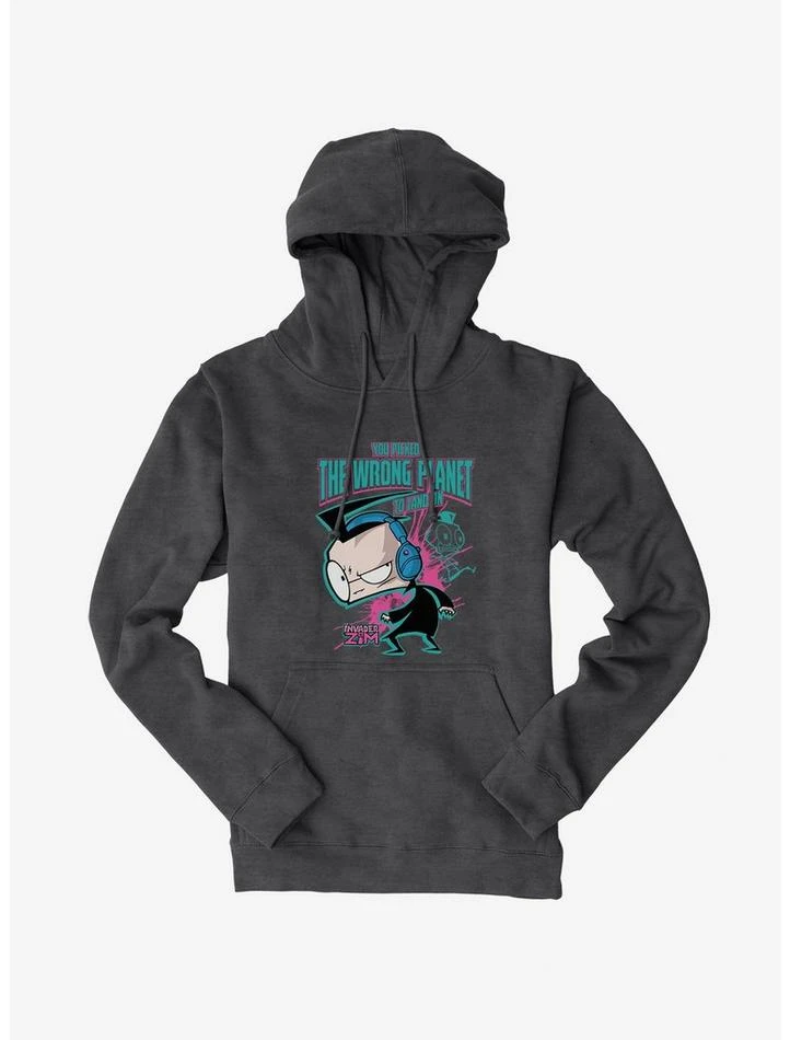 Hot Sale ⭐ Invader Zim Wrong Planet To Land On Hoodie ⌛ 6 Hot Sale ⭐ Invader Zim Wrong Planet To Land On Hoodie ⌛ - Image 6