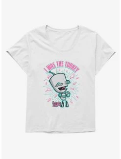 Cheapest โค๏ธ Invader Zim I Was The Turkey ๐ง Girls T-Shirt Plus Size ๐