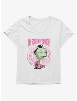 New 🎁 Invader Zim My Squeedily Spooch 👧 Girls T-Shirt Plus Size 😉 -INVADER ZIM Sales 20157660 hi