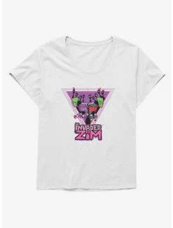 Best Pirce ⌛ Invader Zim The Almighty Tallest 👧 Girls T-Shirt Plus Size ✨ -INVADER ZIM Sales 20157732 hi