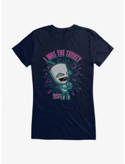 Cheap 👍 Invader Zim I Was The Turkey 👧 Girls T-Shirt 😀 -INVADER ZIM Sales 20157946 hi