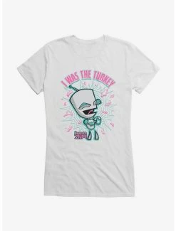 Cheap 👍 Invader Zim I Was The Turkey 👧 Girls T-Shirt 😀 -INVADER ZIM Sales 20157960 hi