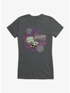 Best Pirce 🎁 Invader Zim It's Spooky Season 👧 Girls T-Shirt ✔️ -INVADER ZIM Sales 20157974 hi