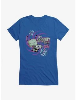 Best Pirce 🎁 Invader Zim It's Spooky Season 👧 Girls T-Shirt ✔️ -INVADER ZIM Sales 20157995 hi