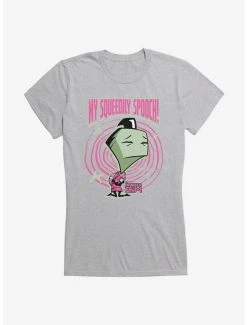 Best reviews of ⭐ Invader Zim My Squeedily Spooch 👧 Girls T-Shirt ✔️ -INVADER ZIM Sales 20158023 hi