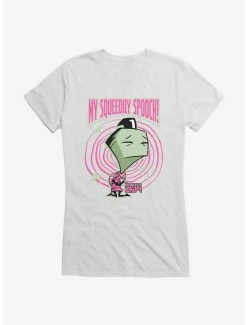 Best reviews of ⭐ Invader Zim My Squeedily Spooch 👧 Girls T-Shirt ✔️ -INVADER ZIM Sales 20158044 hi