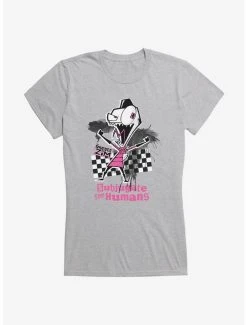 Outlet ⌛ Invader Zim Subjugate The Humans 👧 Girls T-Shirt 🔥 -INVADER ZIM Sales 20158065 hi