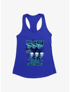 Best Sale 😉 Invader Zim Weird Like It's A Bad Thing 👧 Girls Tank 😉