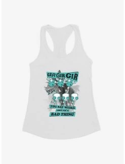 Best Sale 😉 Invader Zim Weird Like It's A Bad Thing 👧 Girls Tank 😉 -INVADER ZIM Sales 20158587 hi