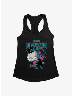 Brand new ✨ Invader Zim Wrong Planet To Land On 👧 Girls Tank ⭐ -INVADER ZIM Sales 20158594 hi