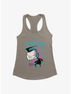 Brand new ✨ Invader Zim Wrong Planet To Land On 👧 Girls Tank ⭐ -INVADER ZIM Sales 20158622 hi