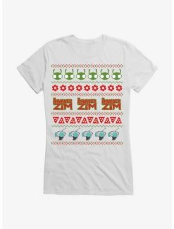 Cheap ๐ Invader Zim Ugly ๐
Christmas Pattern ๐ง Girls T-Shirt ๐ฅ